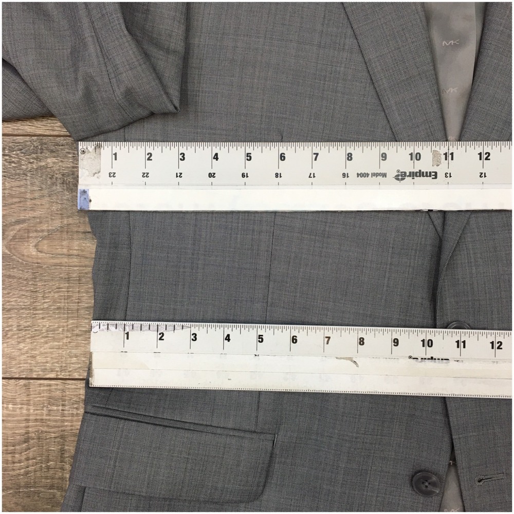 MICHAEL KORS Mens Blazer Sport Coat Casual Jacket Size‎ 44R Classic Wool Suit - Picture 6 of 12